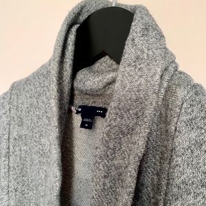 Grey Slouchy Cardigan